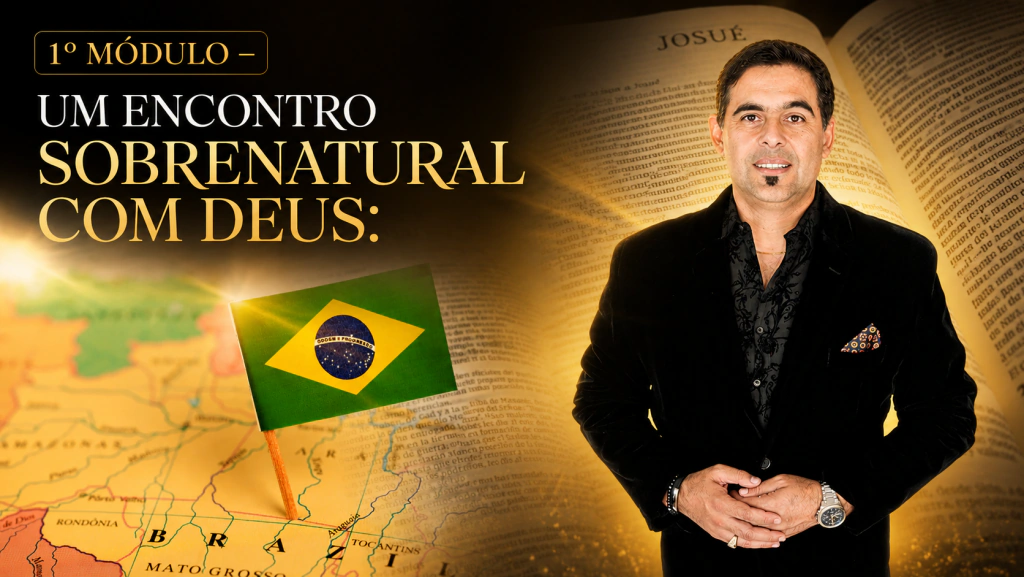Capa do curso School Presencia — 1º módulo: Um Encontro Sobrenatural com Deus